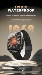 LENYES AISTAR Smartwatch AI Asistente Voz Monitor Salud SpO2 7-10 Días IP67 Negro