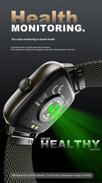 LENYES AISTAR Smartwatch AI Asistente Voz Monitor Salud SpO2 7-10 Días IP67 Negro