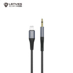 AX134-I Cable lightning a DC3.5 M/M -negro Lenyes