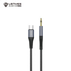 AX134-TC Cable Tipo-C a DC3.5 M/M -negro Lenyes