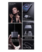 AX136 Adaptador auriculares DC3.5/Tipo-C -Lenyes
