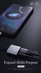 AX136 Adaptador auriculares DC3.5/Tipo-C -Lenyes