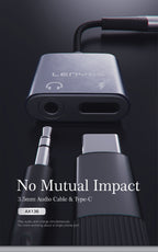 AX136 Adaptador auriculares DC3.5/Tipo-C -Lenyes