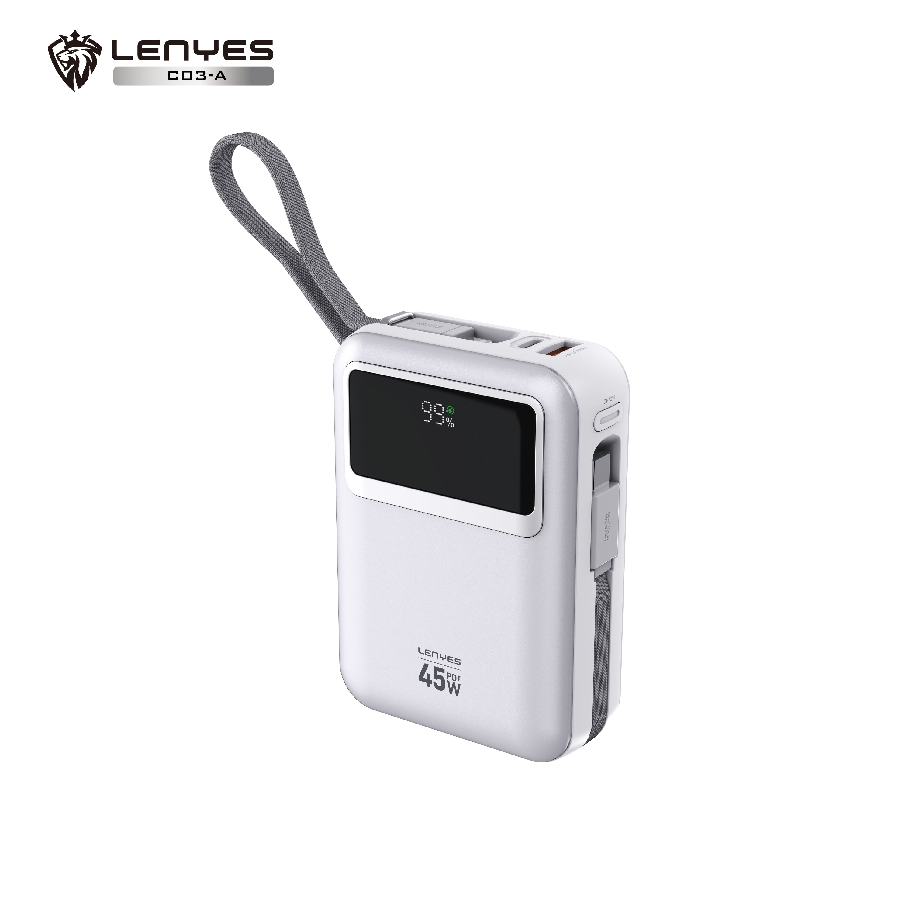 Powerbank 20.000mAH C03-A SILVER