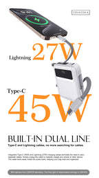 Powerbank 20.000mAH C03-A SILVER