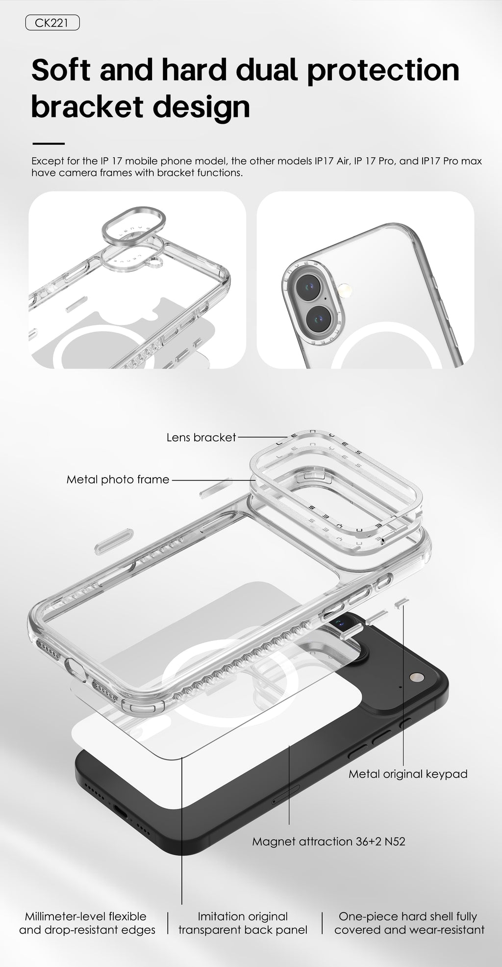 Funda Vanta Guard iPhone CK221