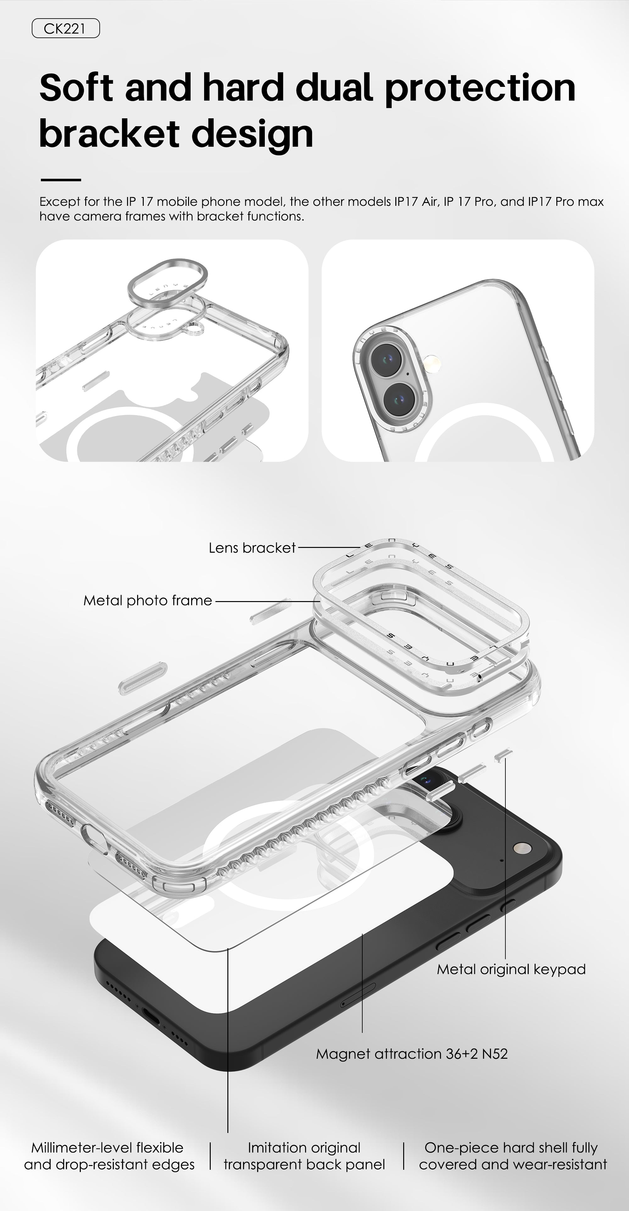 Funda Vanta Guard iPhone CK221
