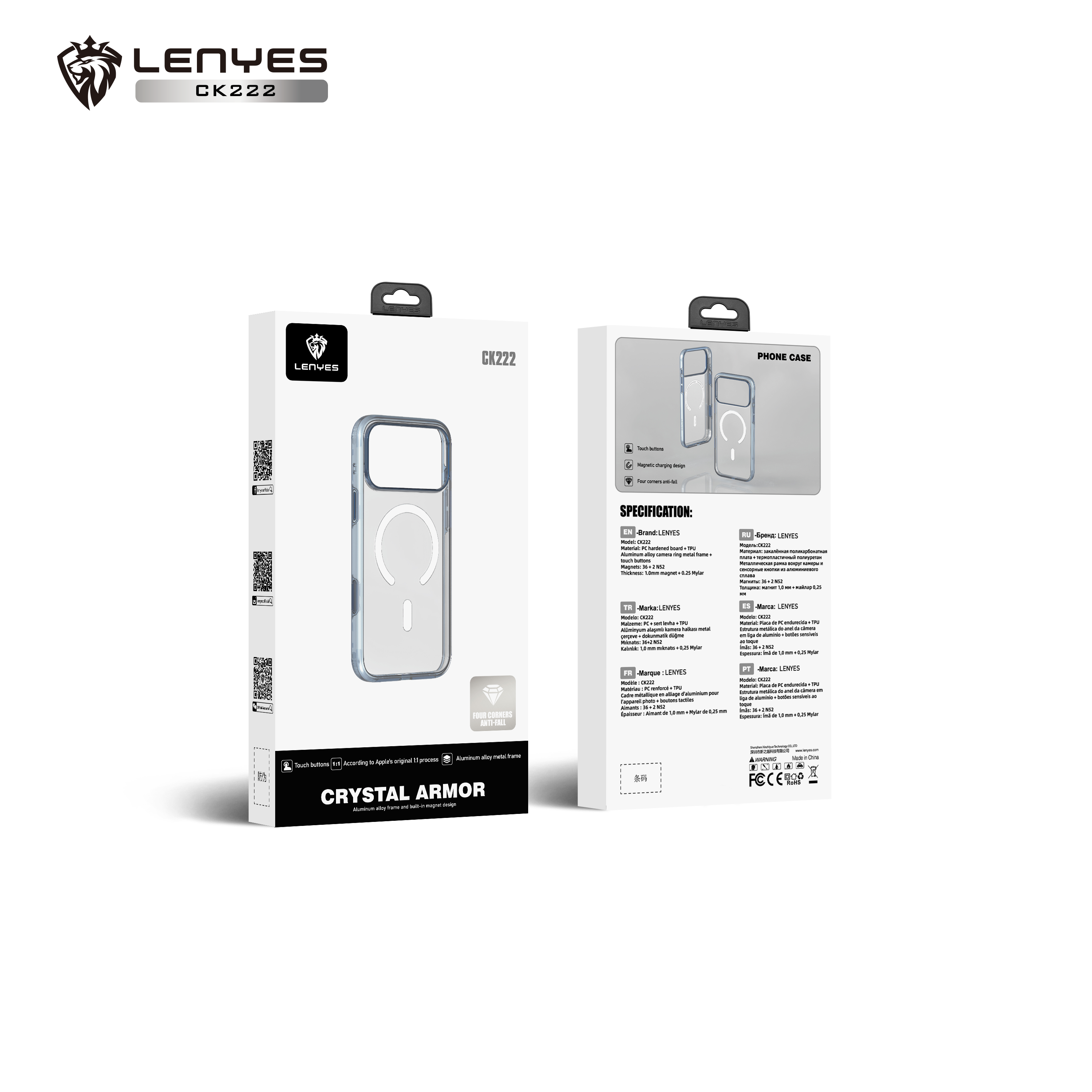 Funda Crystal Armor iPhone CK222