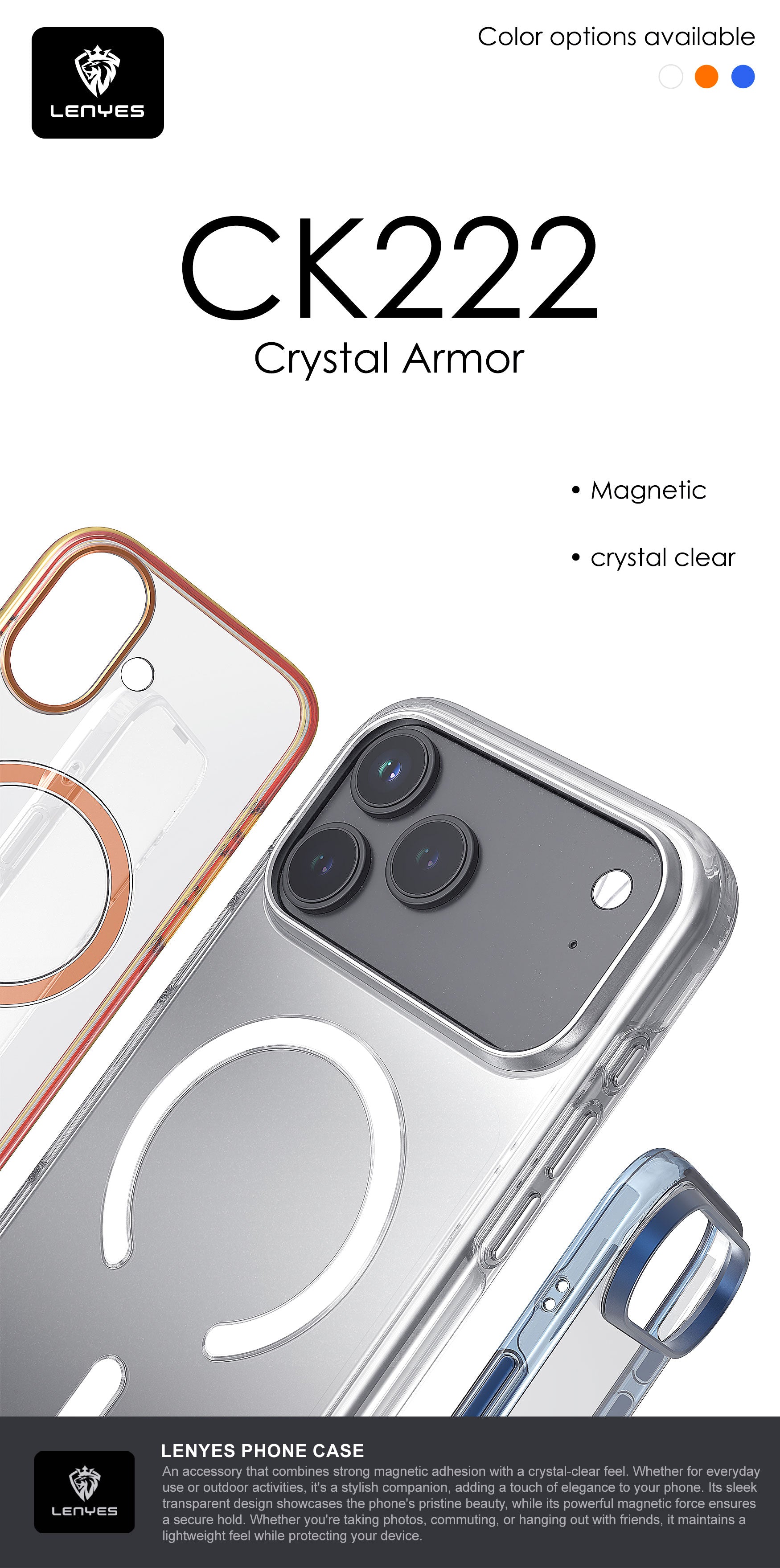 Funda Crystal Armor iPhone CK222