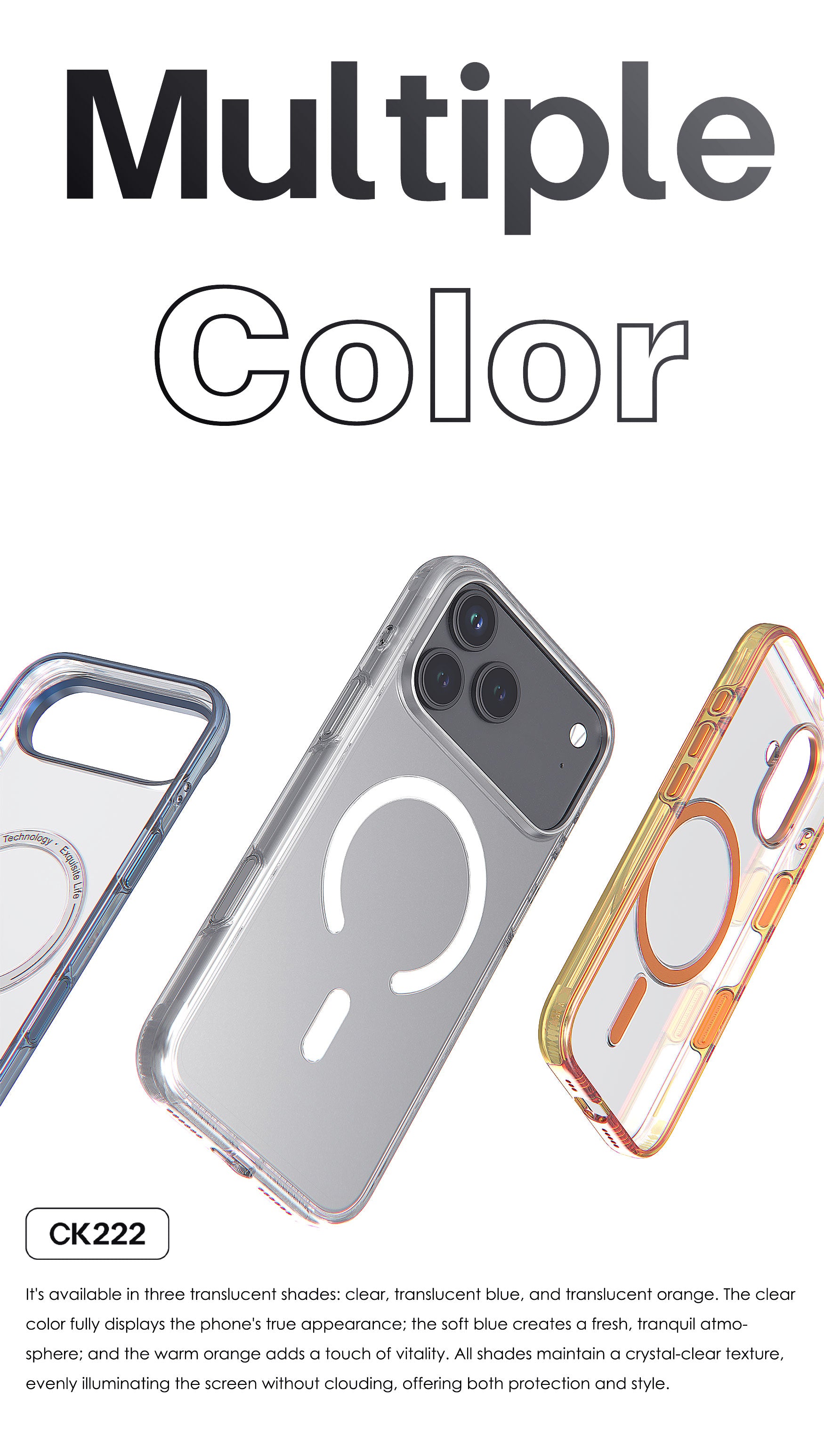 Funda Crystal Armor iPhone CK222