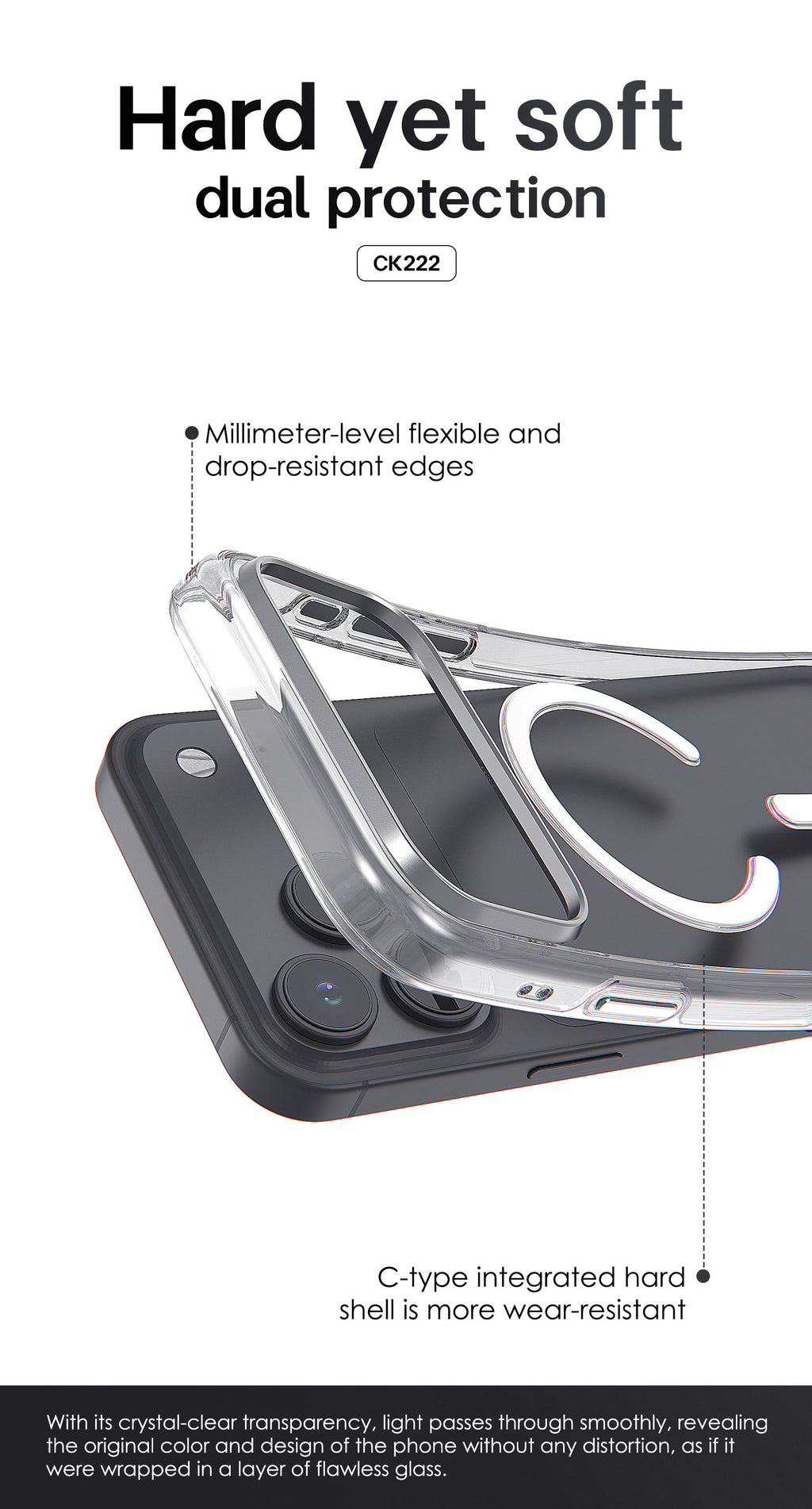 Funda Crystal Armor iPhone CK222