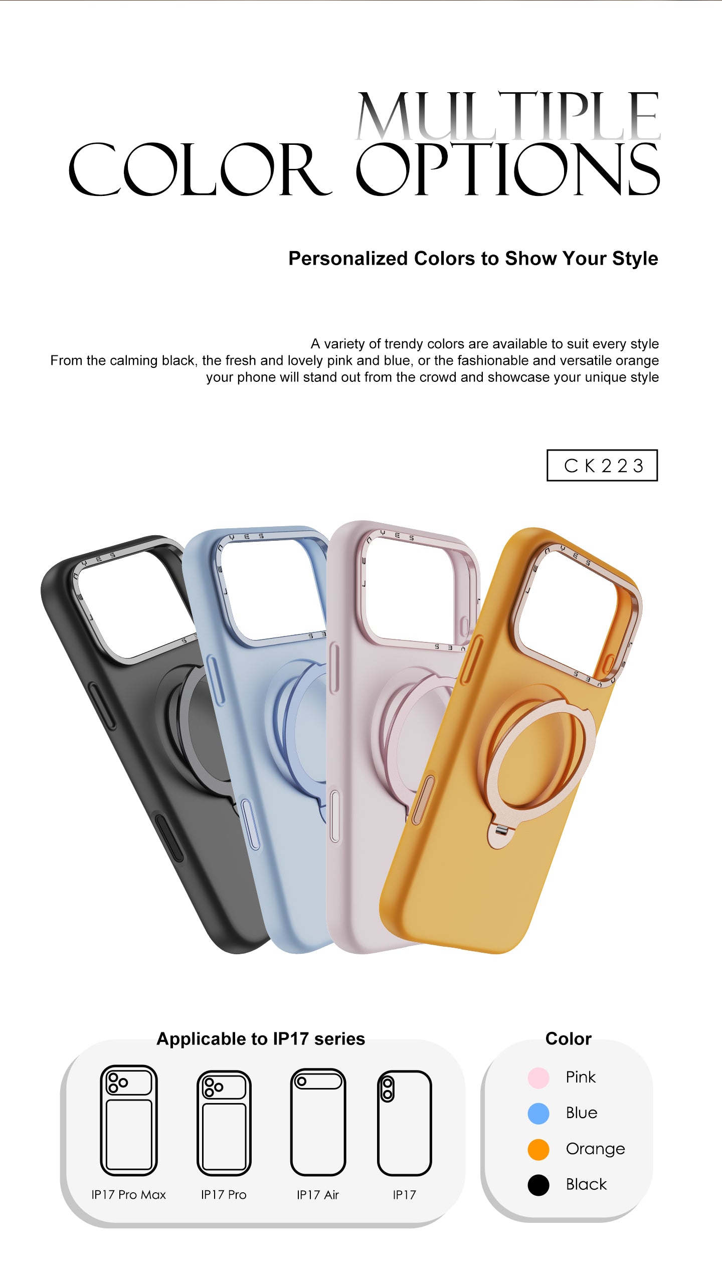 Funda Silicon Armor iPhone CK223