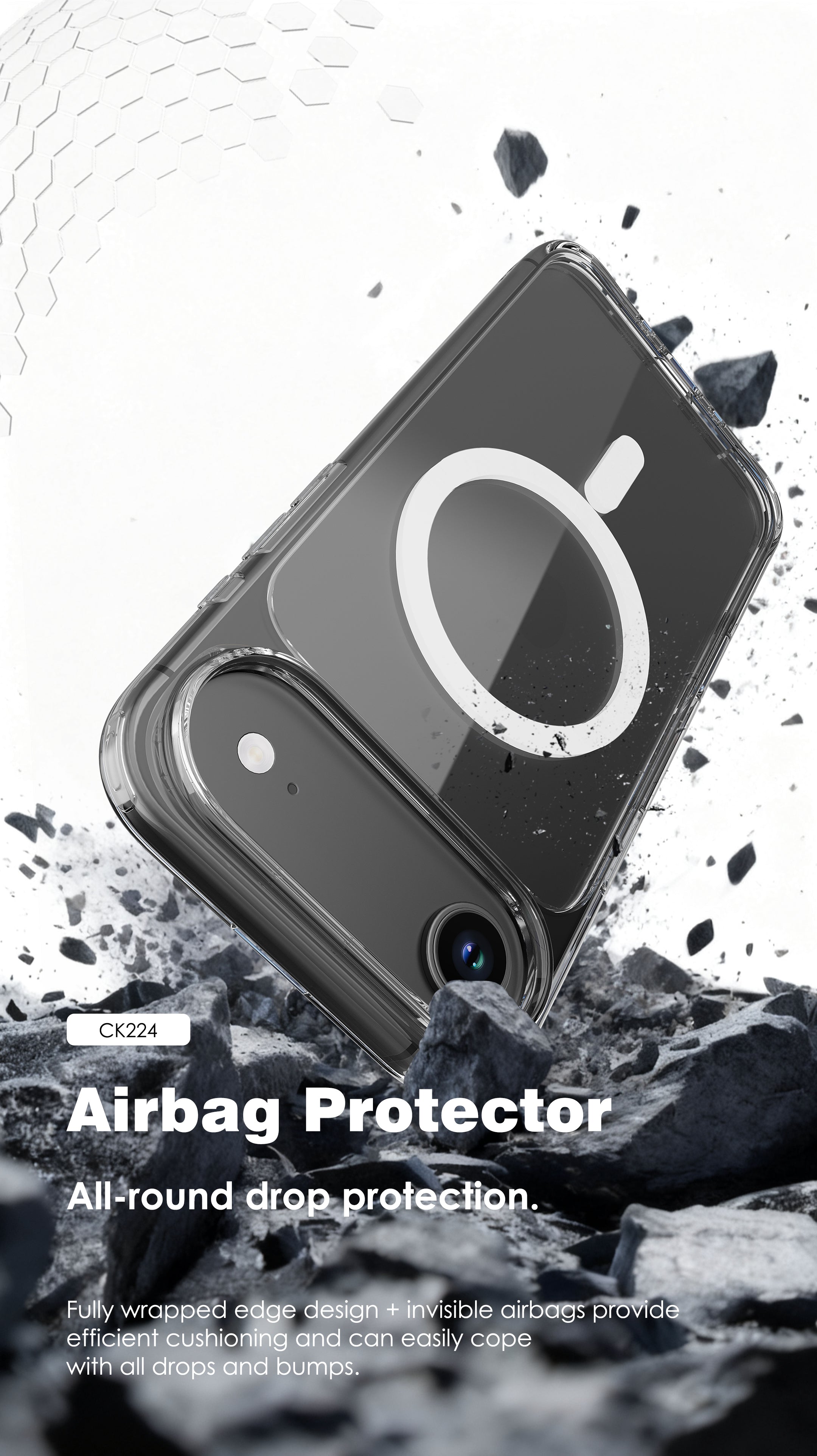 Funda Crystal Guard iPhone CK224