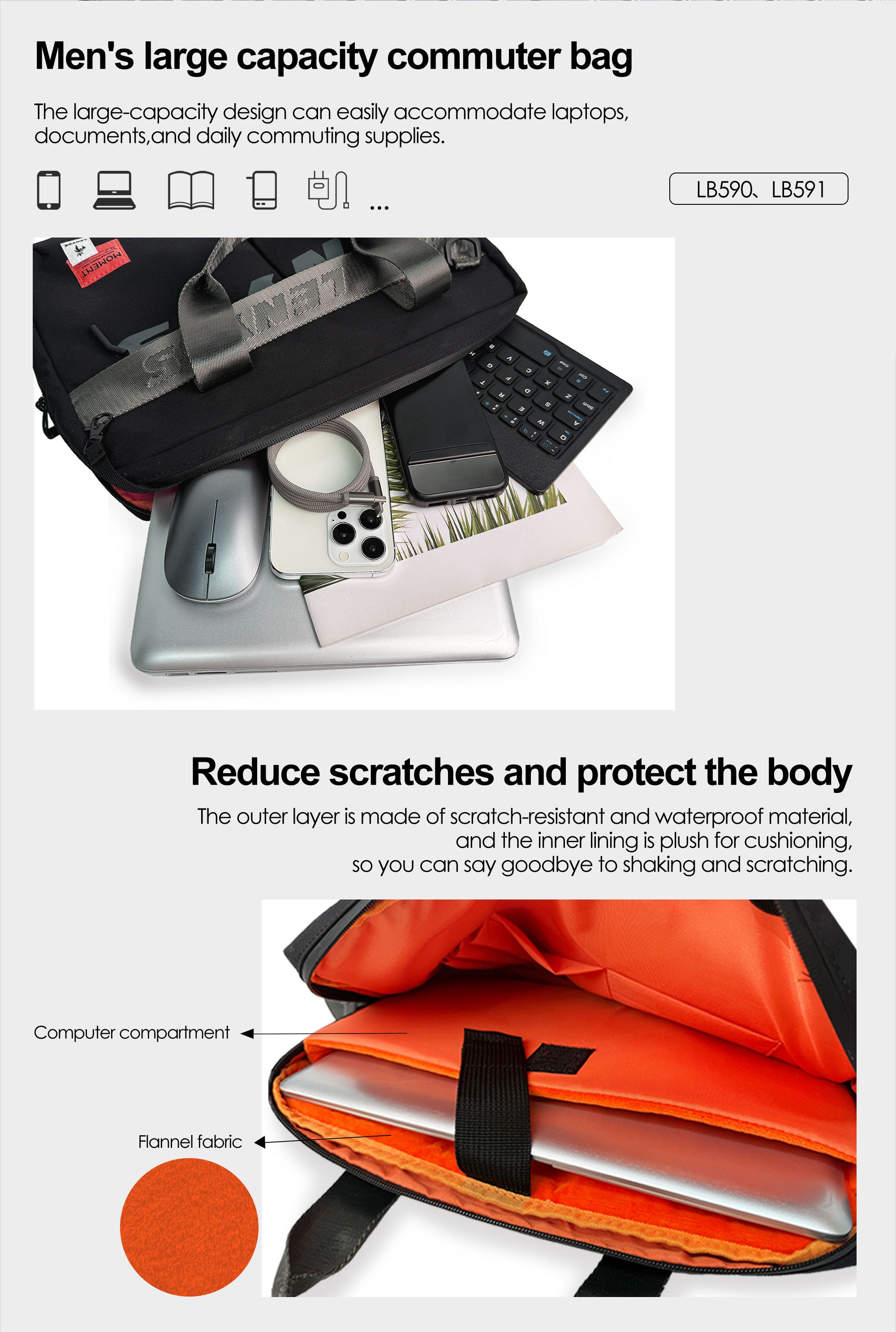 MALETIN 13-14" LB590