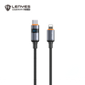 LENYES LC529TC-I Cable de Carga Rápida con Pantalla Digital 30W USB-C a Lightning