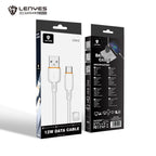 LENYES LC548 TC Cable de Silicona USB-A a USB-C 12W Carga Diaria