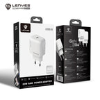 LENYES LCH90-EU Cargador USB-C 20W Carga Rápida Power Delivery Blanco