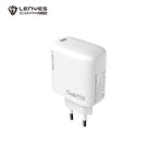 LENYES LCH94 Cargador 45W USB-C + Cable Tipo-C Carga Súper Rápida Blanco