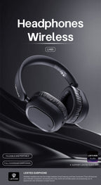 LENYES LH60 Auriculares Bluetooth Cancelación Ruido 40mm Plegables Negro