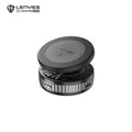 LENYES MHW019 Soporte Coche Carga Inalámbrica 15W Ventosa Eléctrica 360° Negro