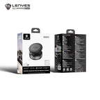 LENYES MHW019 Soporte Coche Carga Inalámbrica 15W Ventosa Eléctrica 360° Negro