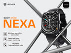 LENYES NEXA Smartwatch Monitor Salud Presión Estrés 7-10 Días IP67 Negro