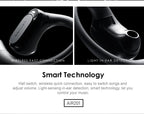 LENYES AIR 201 BLACK Auriculares Bluetooth 5.4 Deportivos con Gancho de Oreja - Resistentes al Sudor