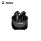 LENYES Air 68 BLACK Auriculares Bluetooth 5.4 TWS con Control Táctil - Diseño Compacto y Ligero