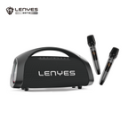 LENYES S873 Altavoz Bluetooth Premium IPX6 TWS Alta Resolución Negro