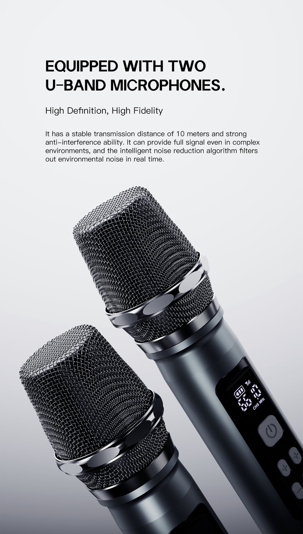 LENYES TITAN 2 Altavoz Karaoke Profesional 200W IPX6 TWS + 2 Micrófonos + Luces RGB