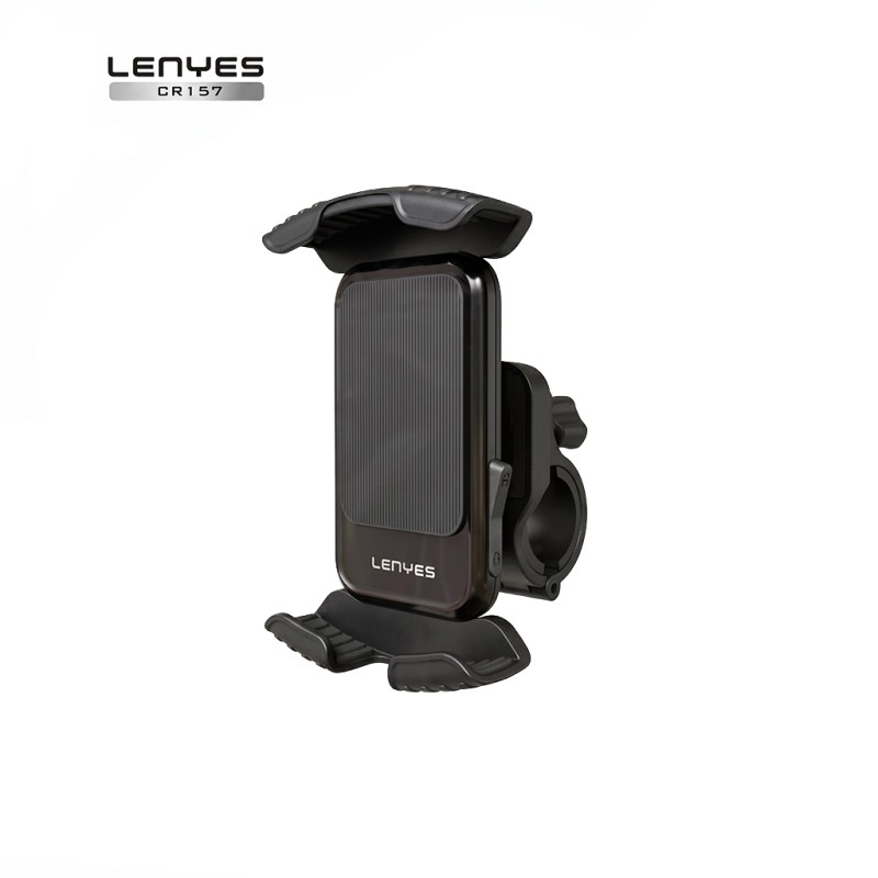 Soporte de Bicicleta Lenyes CR157 | Base Modelo O | Sujeción 4 Esquinas | Smartphones 4" a 6.5"