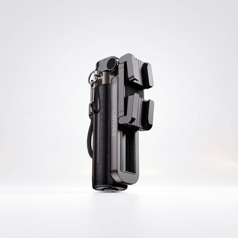 Mini Trípode y Selfie Stick Lenyes LPH122 | Extensible 75cm | Control Bluetooth Remoto | Ultra Compacto