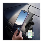Soporte de Coche Lenyes CR195 | Fijación Triangular | Brazo Telescópico | Rotación 360° | Ventosa Nano Succión
