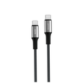 Cable USB-C a USB-C Lenyes LC559 | 60W 3A Fast Charge | 1 Metro | Nylon Trenzado y Aluminio
