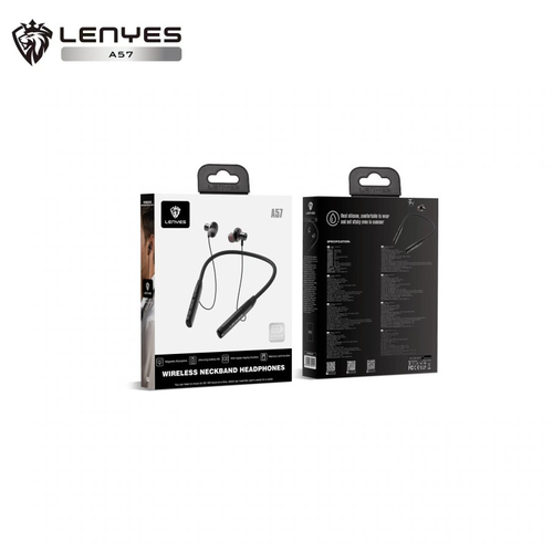 Auriculares Deportivos Lenyes A57 | Autonomía 100H | Pantalla Digital LED | Ranura Micro SD | Bluetooth 5.4