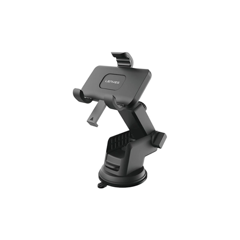 Soporte de Coche Lenyes CR195 | Fijación Triangular | Brazo Telescópico | Rotación 360° | Ventosa Nano Succión