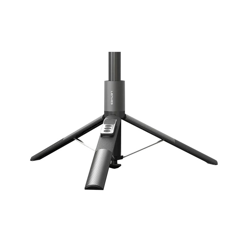 Trípode y Selfie Stick Profesional Lenyes LPH127 | Extensión 160cm | Zapata Fría | Control Bluetooth Remoto