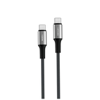 Cable USB-C a USB-C Lenyes LC561 | 100W 5A Ultra Fast Charge | 1 Metro | Nylon Trenzado y Aluminio