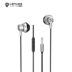 Auriculares In-Ear Lenyes LF112-AUX | Sonido Hi-Fi 14mm | Jack 3.5mm | Micrófono Integrado | Latencia Cero