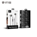 Auriculares In-Ear Lenyes LF112-AUX | Sonido Hi-Fi 14mm | Jack 3.5mm | Micrófono Integrado | Latencia Cero