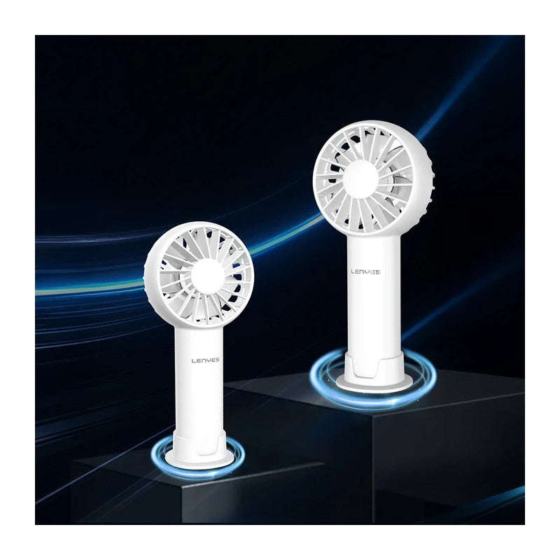 Mini Ventilador de Bolsillo Lenyes LHF15 | 6000 RPM | Ultra Ligero 100g | 3 Velocidades | Uso Dual