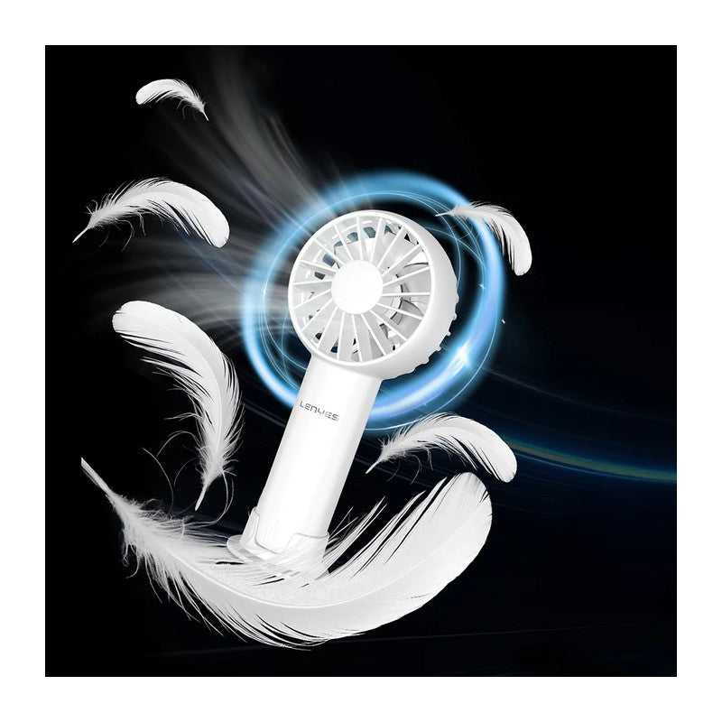 Mini Ventilador de Bolsillo Lenyes LHF15 | 6000 RPM | Ultra Ligero 100g | 3 Velocidades | Uso Dual