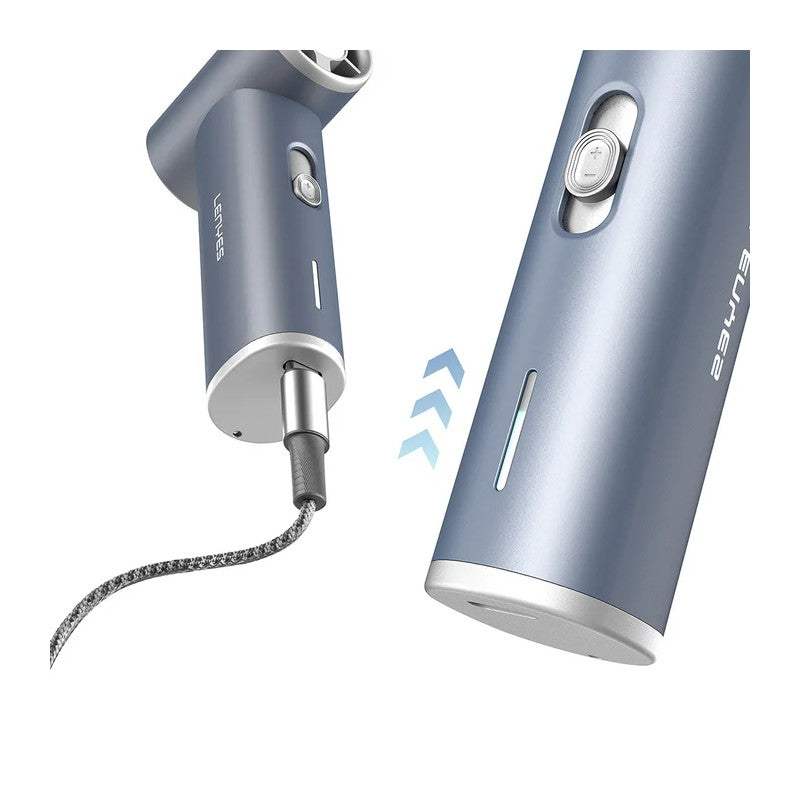Mini Ventilador Turbo Portátil Lenyes LTF01 | 4000mAh | Aleación de Aluminio | 3 Velocidades | USB-C