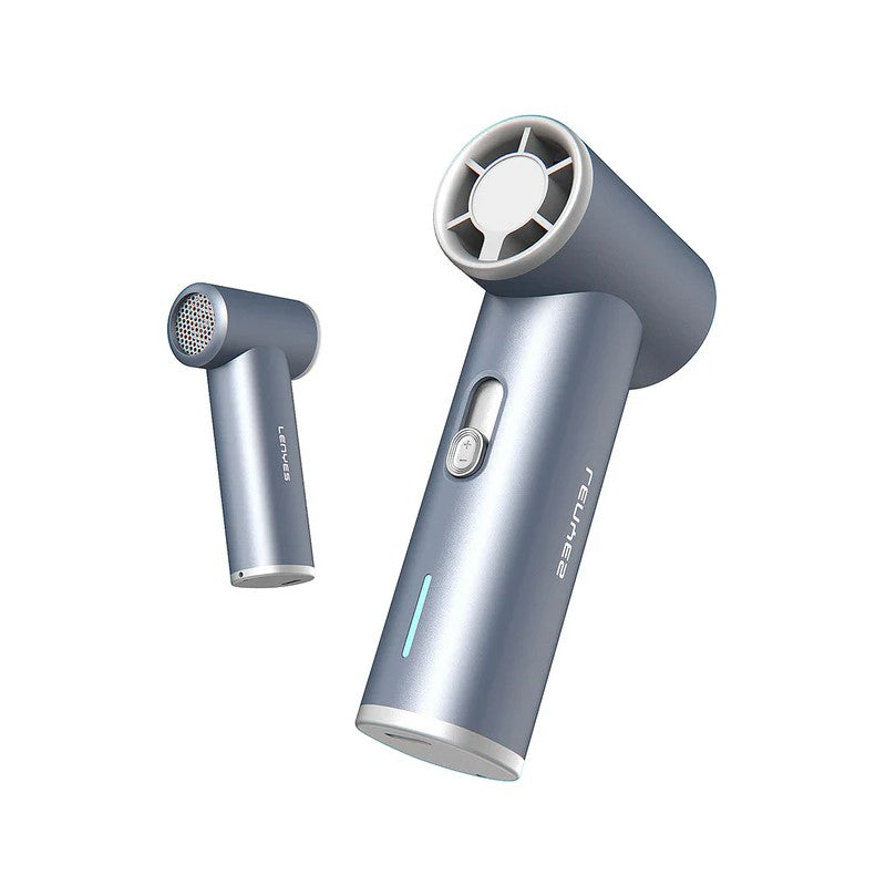 Mini Ventilador Turbo Portátil Lenyes LTF01 | 4000mAh | Aleación de Aluminio | 3 Velocidades | USB-C