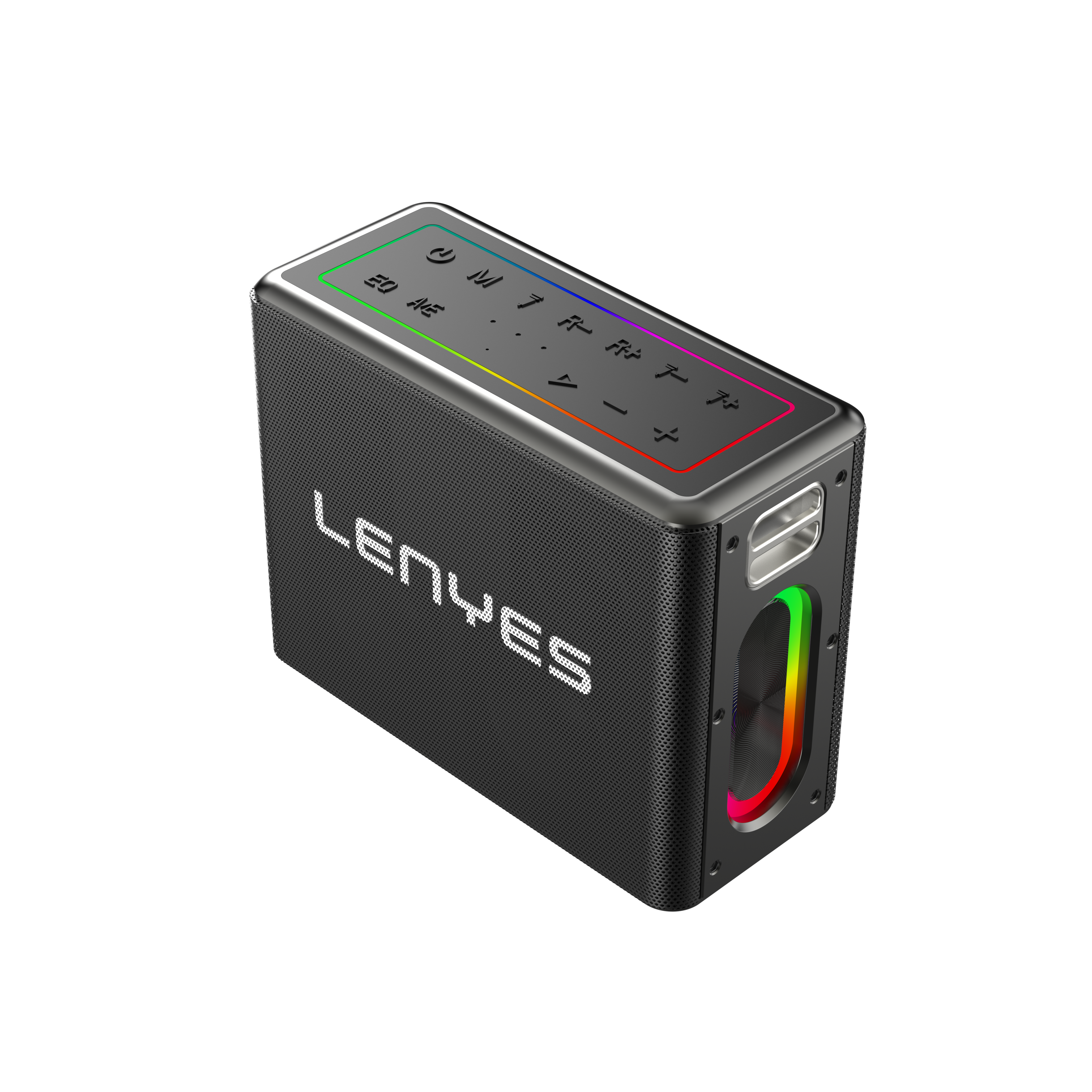 LENYES S861 Altavoz Karaoke Profesional 150W TWS 20h + Micrófono + Luces RGB Negro