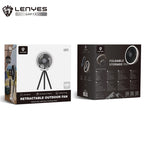 Ventilador Multifunción de Camping Lenyes LHF11 | Batería 8000mAh | Powerbank | Trípode Telescópico | Luz LED