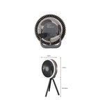 Ventilador Multifunción de Camping Lenyes LHF11 | Batería 8000mAh | Powerbank | Trípode Telescópico | Luz LED