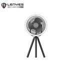 Ventilador Multifunción de Camping Lenyes LHF11 | Batería 8000mAh | Powerbank | Trípode Telescópico | Luz LED
